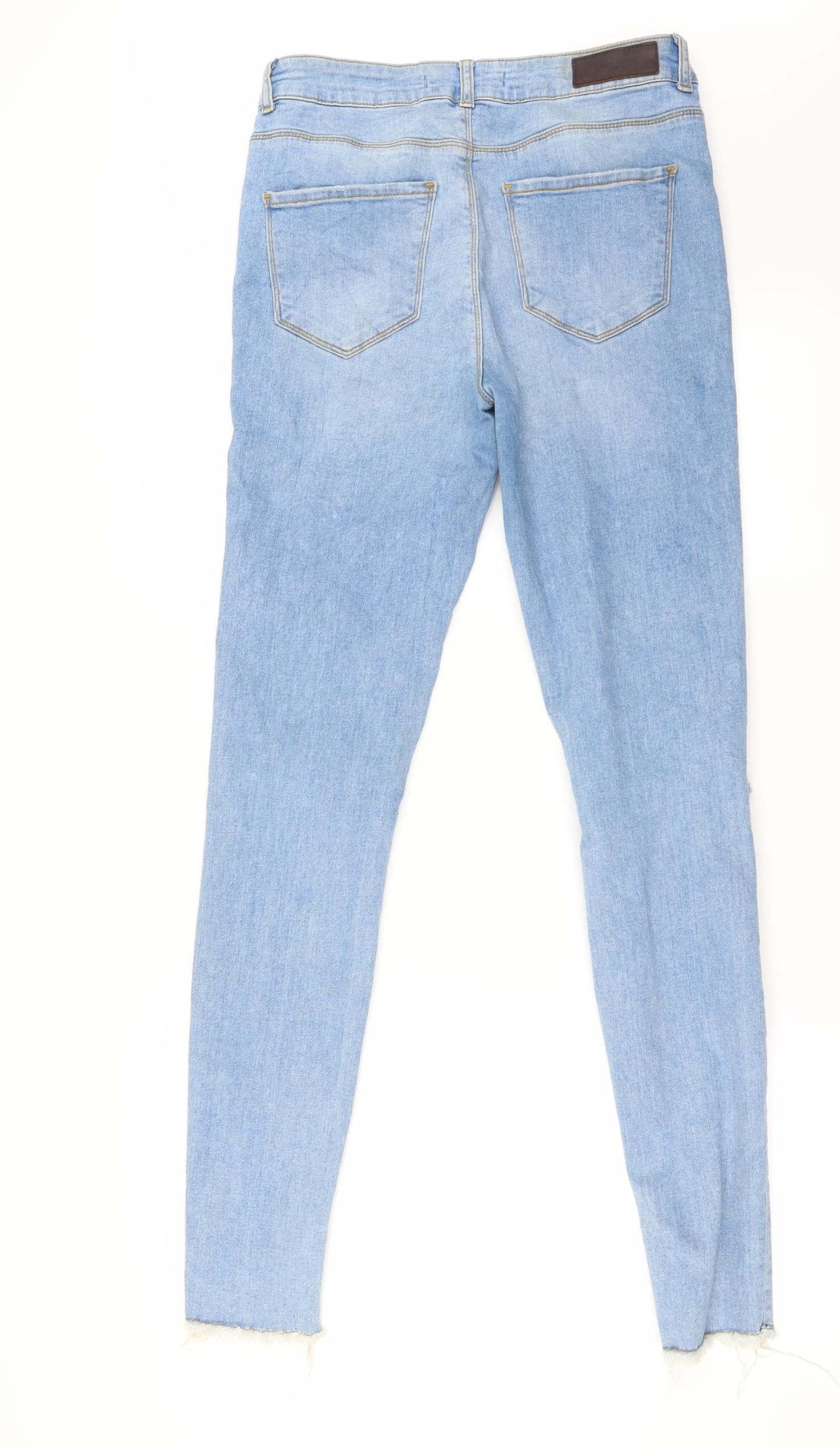 VERO MODA Womens Blue   Skinny Jeans Size 28 in L29 in