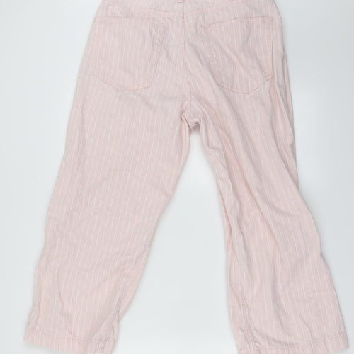 Topshop Womens Pink   Straight Jeans Size 30 in L23 in