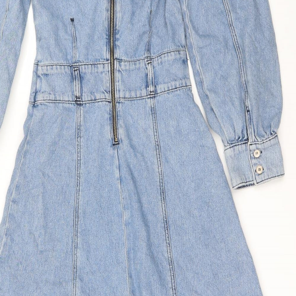Zara Womens Blue   A-Line  Size XS