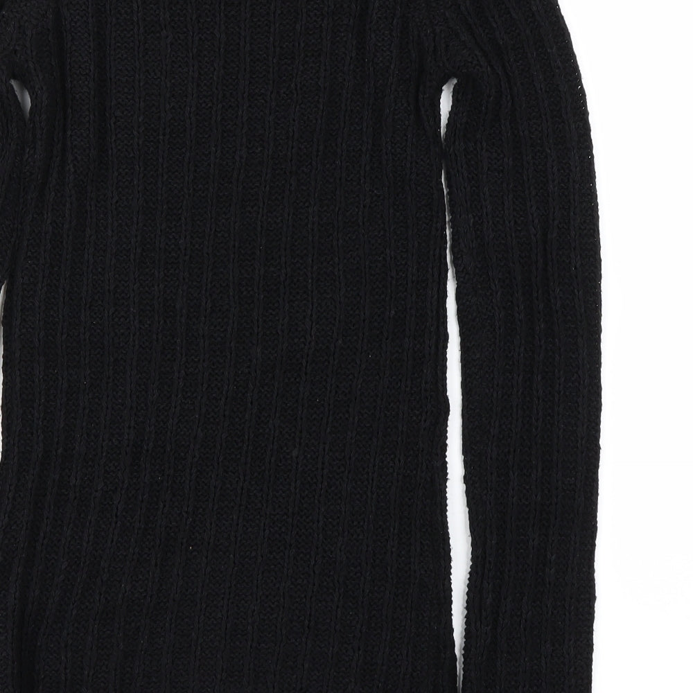 evie  Womens Black   Pullover Jumper Size 12