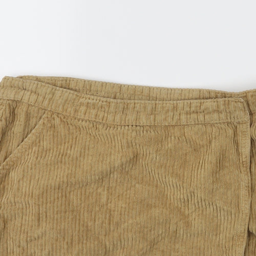 BDG Womens Brown  Corduroy Wrap Skirt Size M
