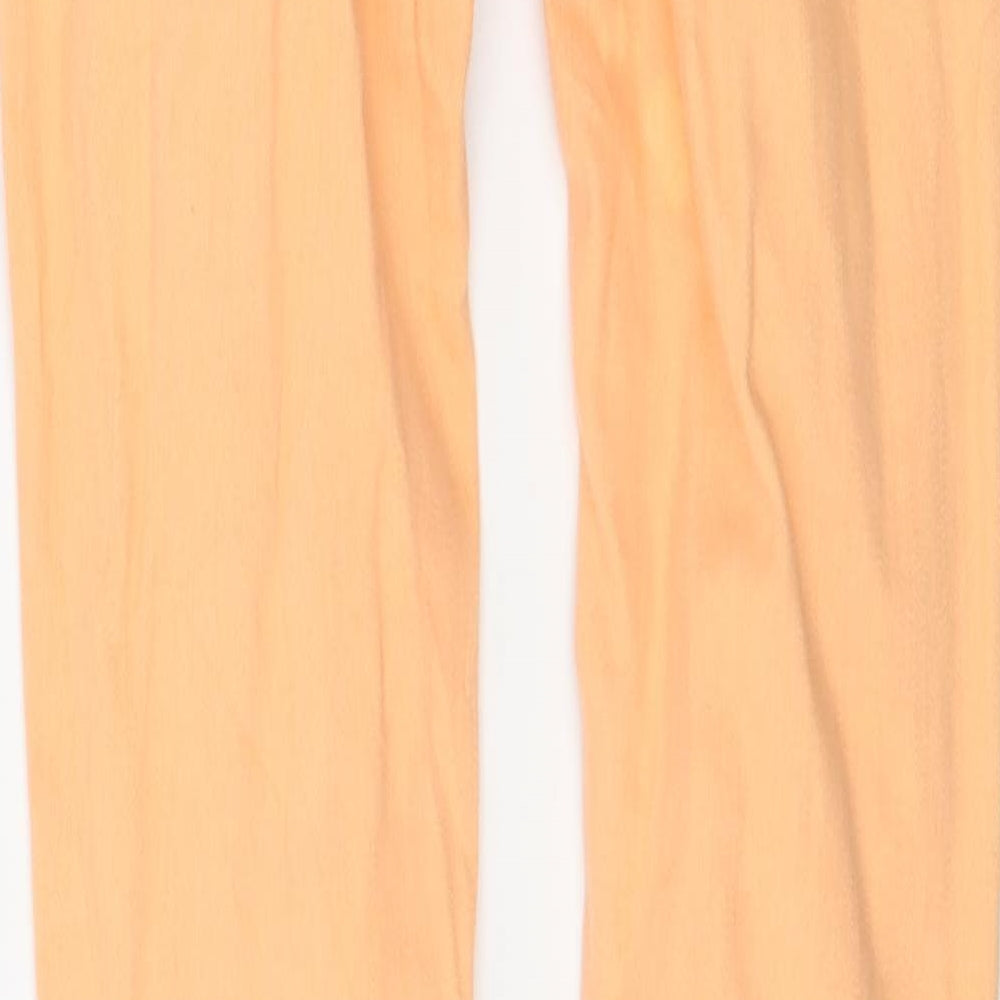 Suteblanco Jeans Womens Orange  Denim Skinny Jeans Size 6 L29 in