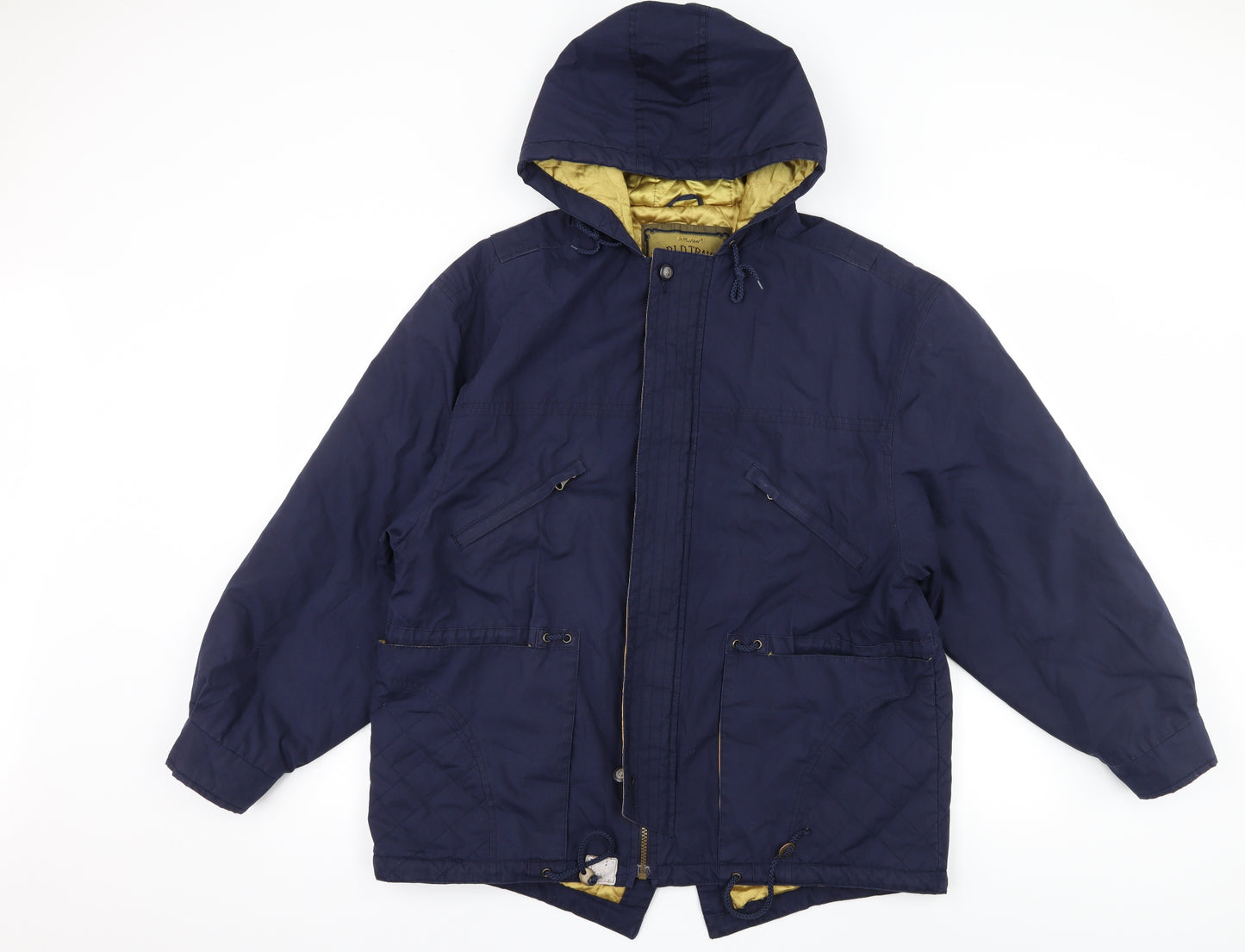 St Michael Boys Black   Parka Coat Size 13-14 Years