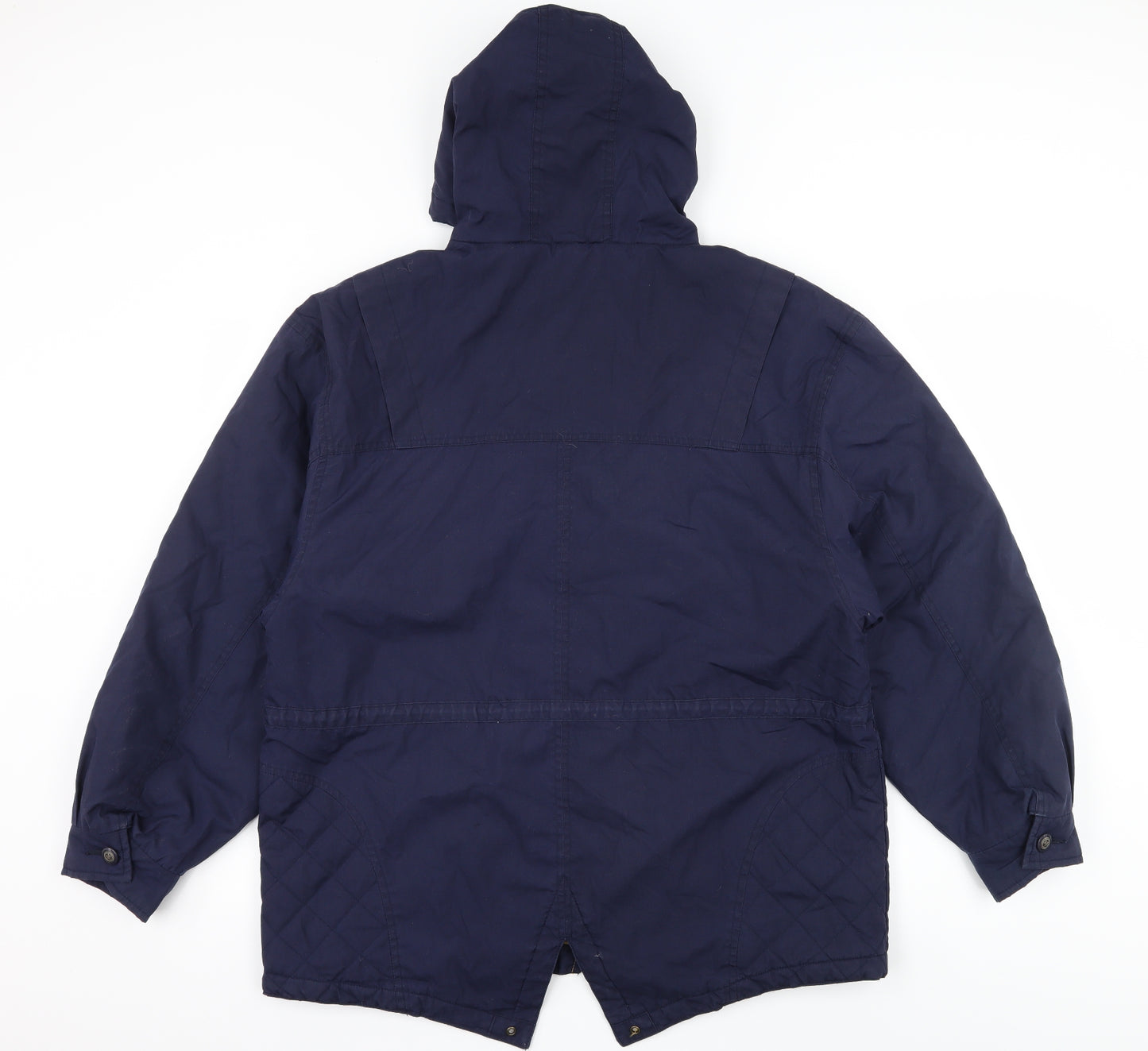 St Michael Boys Black   Parka Coat Size 13-14 Years