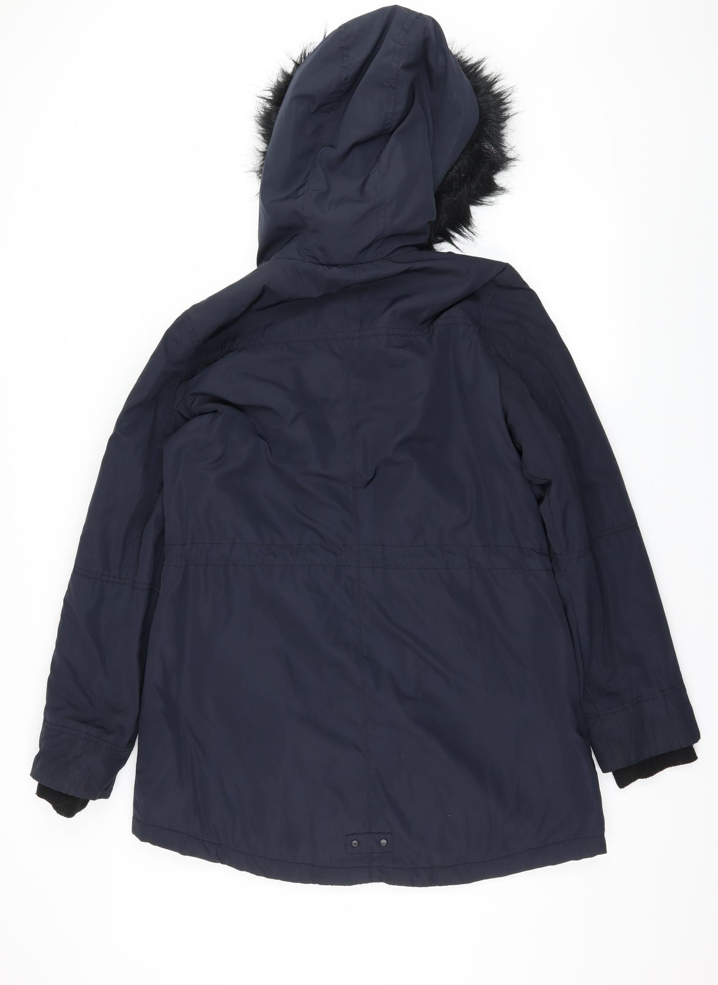 F&F Womens Blue   Parka Coat Size 12