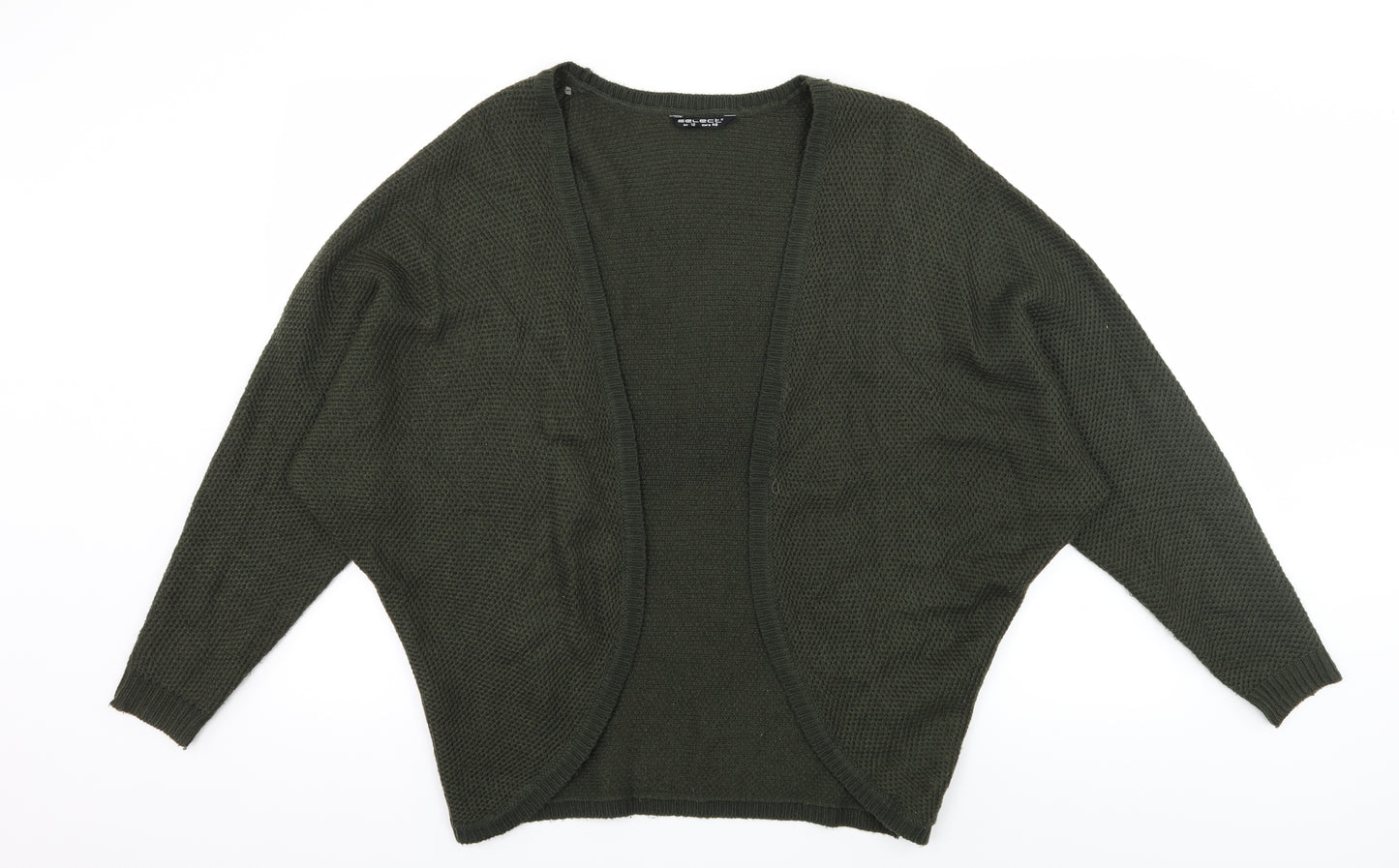 Select Womens Green  Knit Cardigan Jumper Size 12