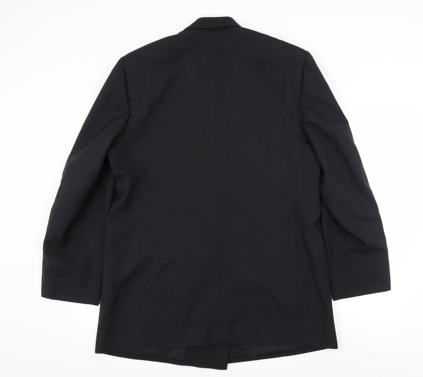M.A.A Mens Black   Jacket Suit Jacket Size L