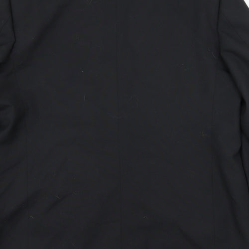 M.A.A Mens Black   Jacket Suit Jacket Size L