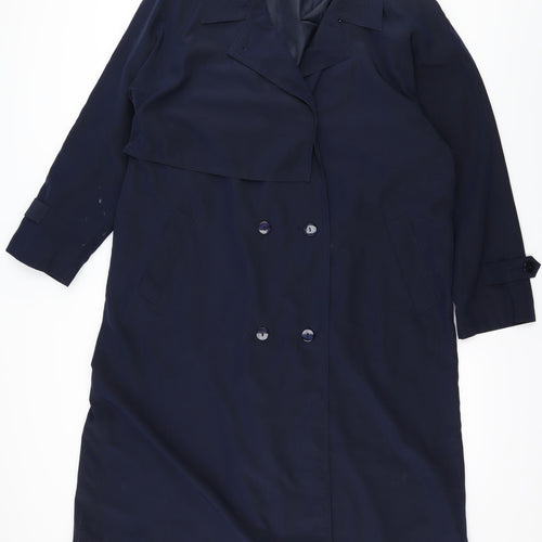 Rossetti Womens Blue   Overcoat Coat Size 16