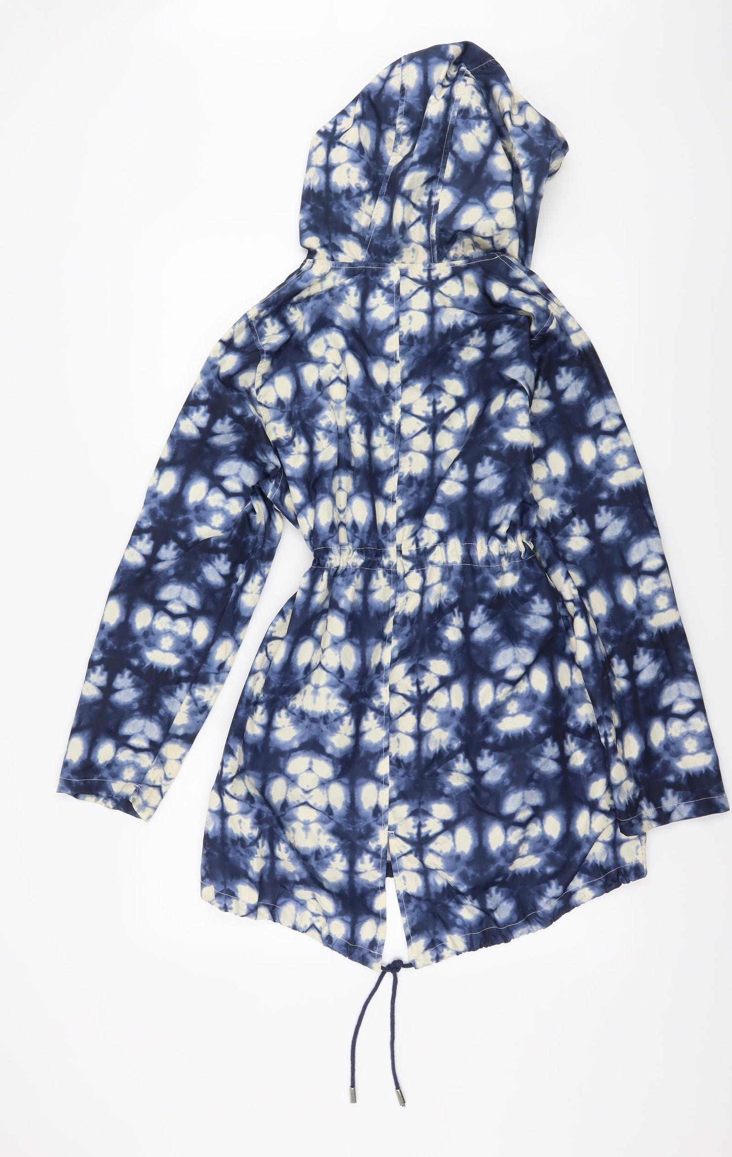 Atmosphere Womens Blue   Parka Coat Size 10  - Tie Dye