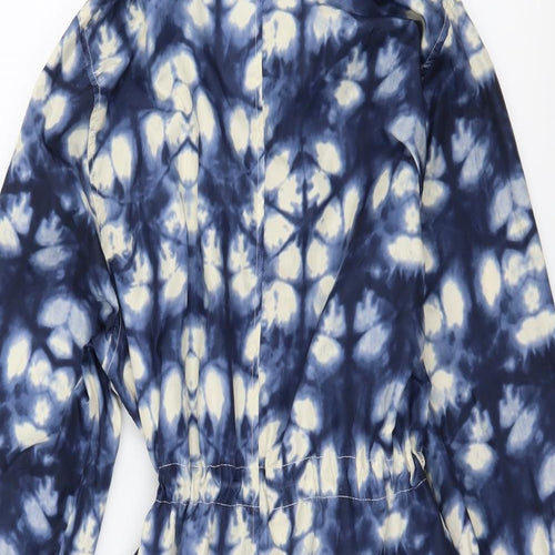 Atmosphere Womens Blue   Parka Coat Size 10  - Tie Dye