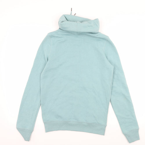 Primark Womens Blue  Jersey Pullover Sweatshirt Size 6  - Creme de la Creme