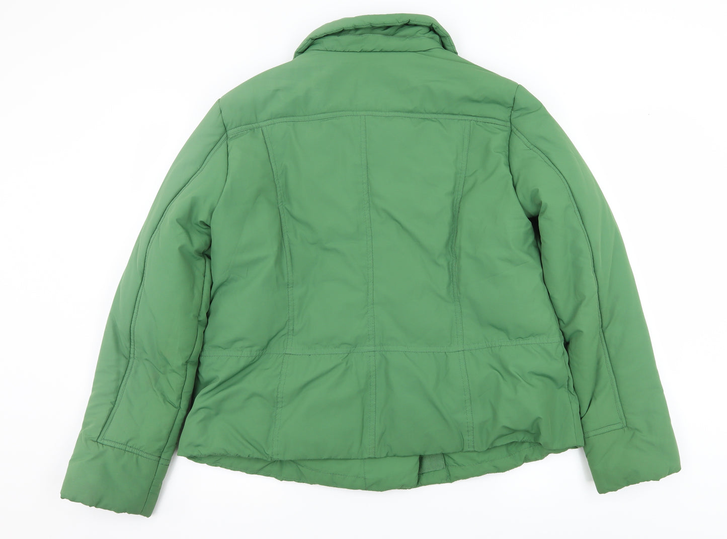 Monsoon Womens Green   Puffer Jacket Coat Size 16