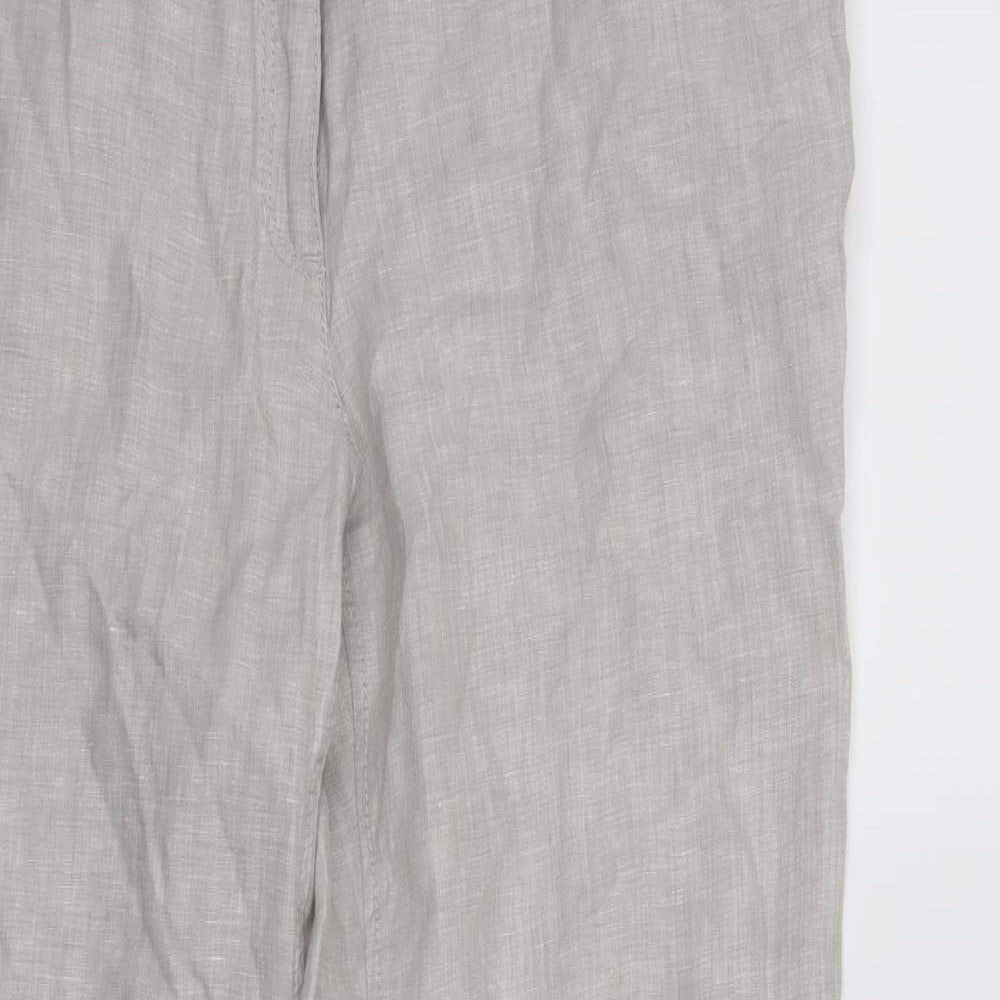 Olsen Womens Grey   Trousers  Size 16 L31 in