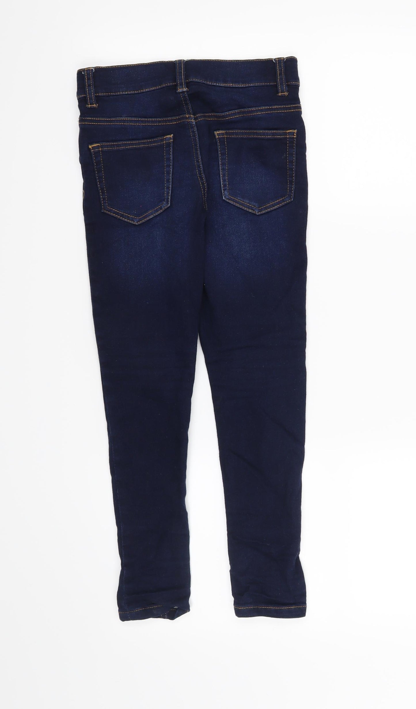 Marks and Spencer Boys Blue   Straight Jeans Size 7-8 Years