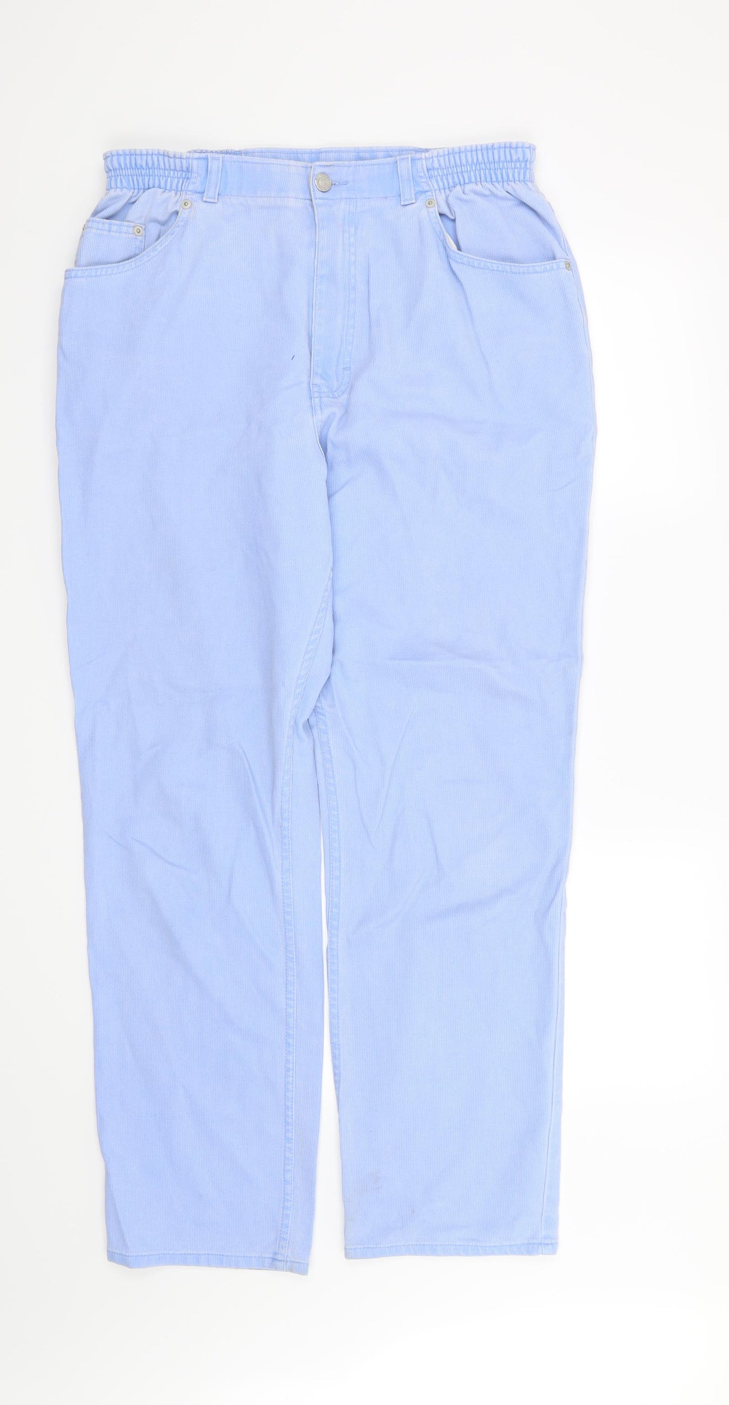 Marks and Spencer Womens Blue   Trousers  Size 16 L31 in