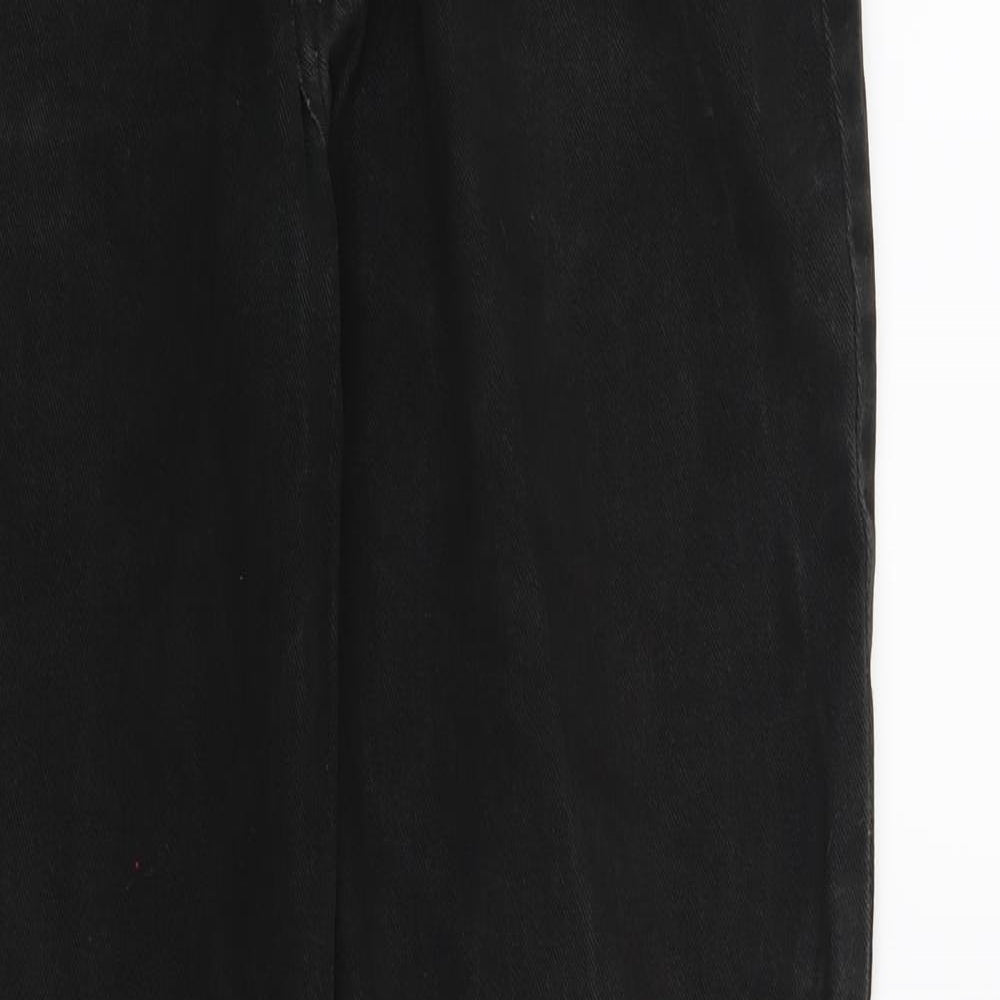 Easy Mens Black   Straight Jeans Size 34 in L34 in