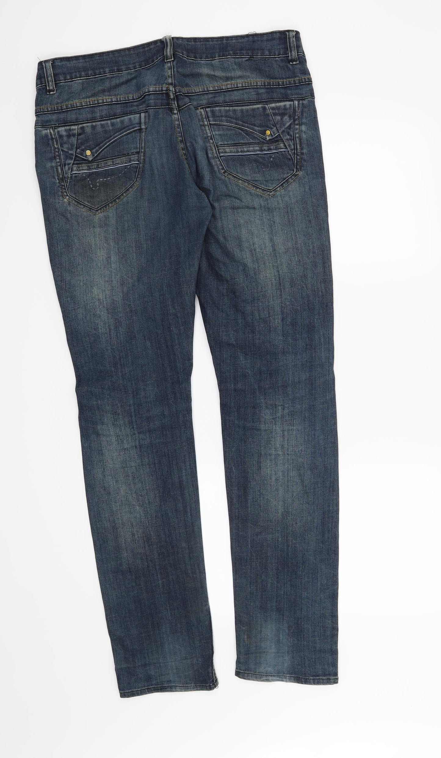 Preworn Mens Blue   Straight Jeans Size 34 in L31 in