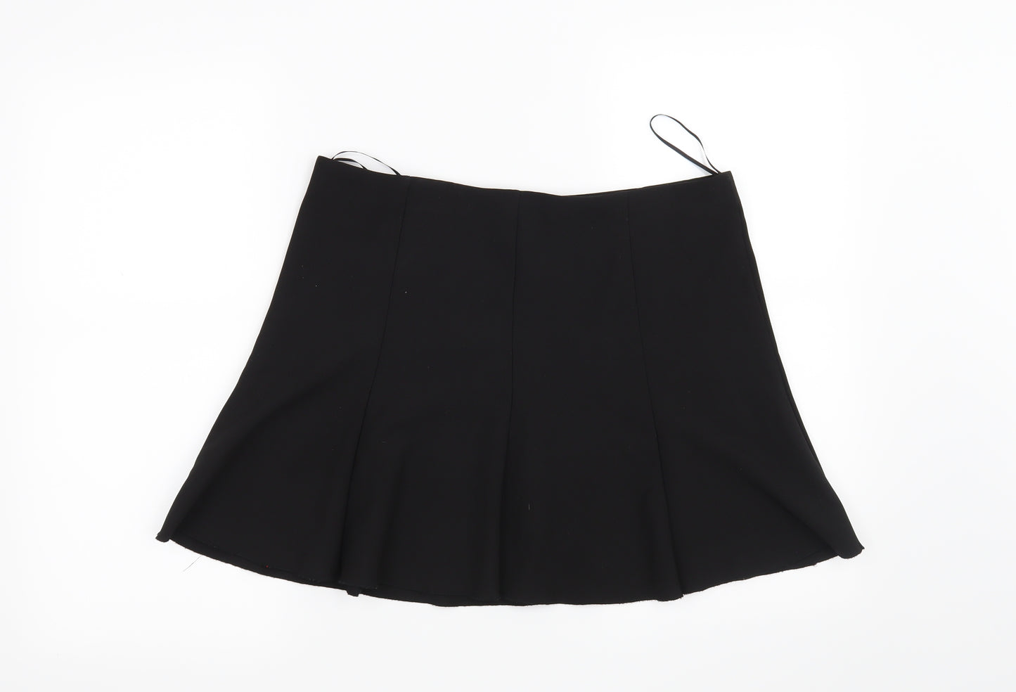 Mango Womens Black   Mini Skirt Size L