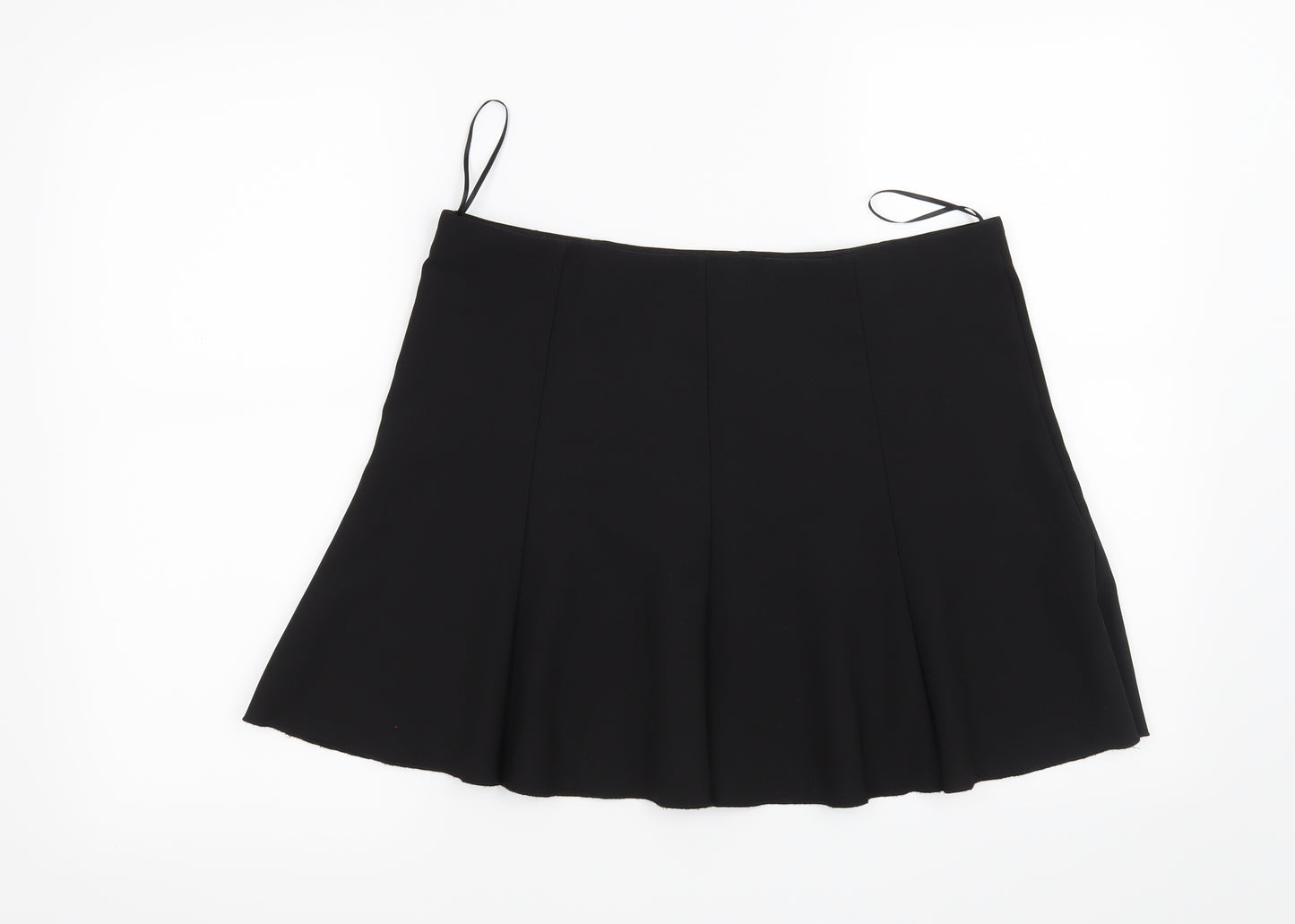 Mango Womens Black   Mini Skirt Size L