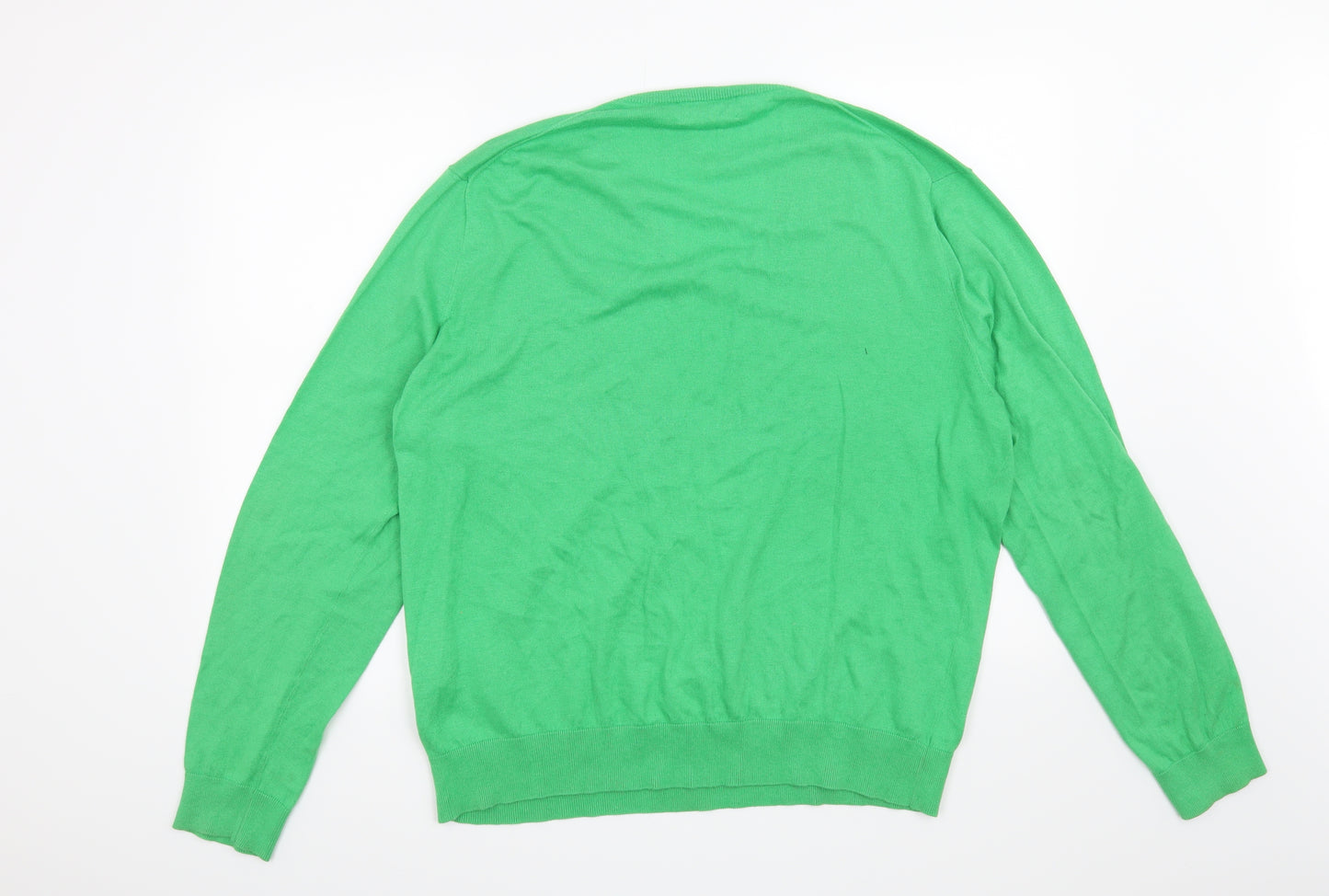 Polo Ralph Lauren Mens Green   Pullover Jumper Size XL