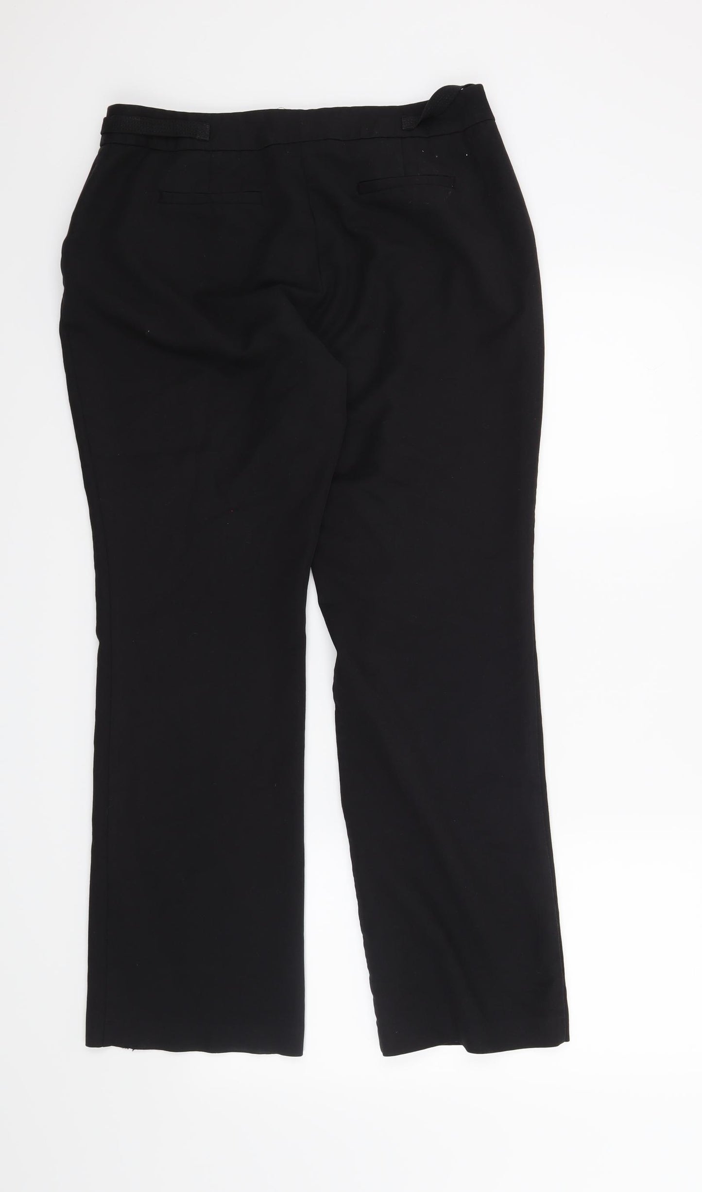 Wallis Womens Black   Trousers  Size 12 L27 in