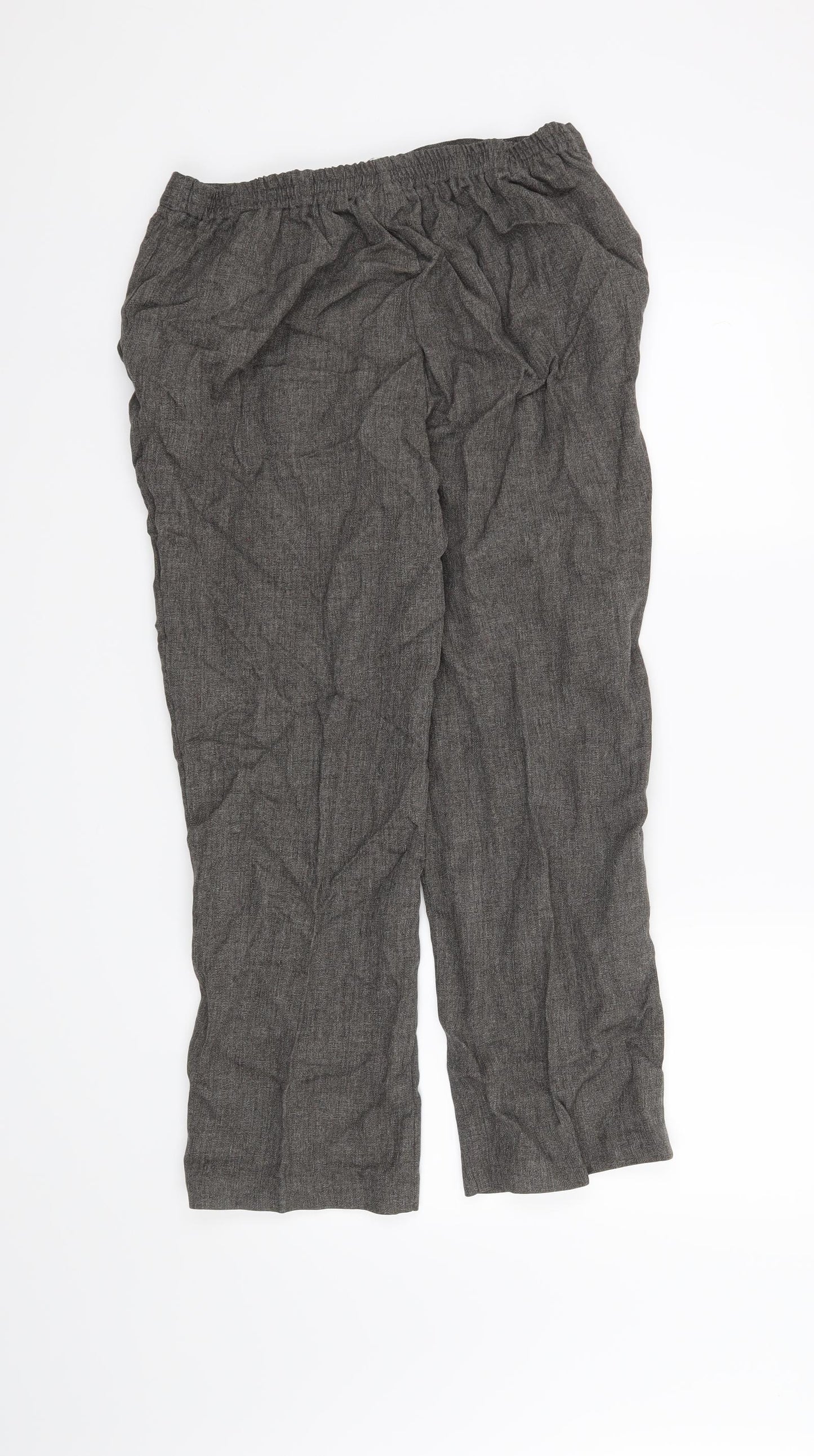 Damart Womens Grey   Trousers  Size 14 L25 in