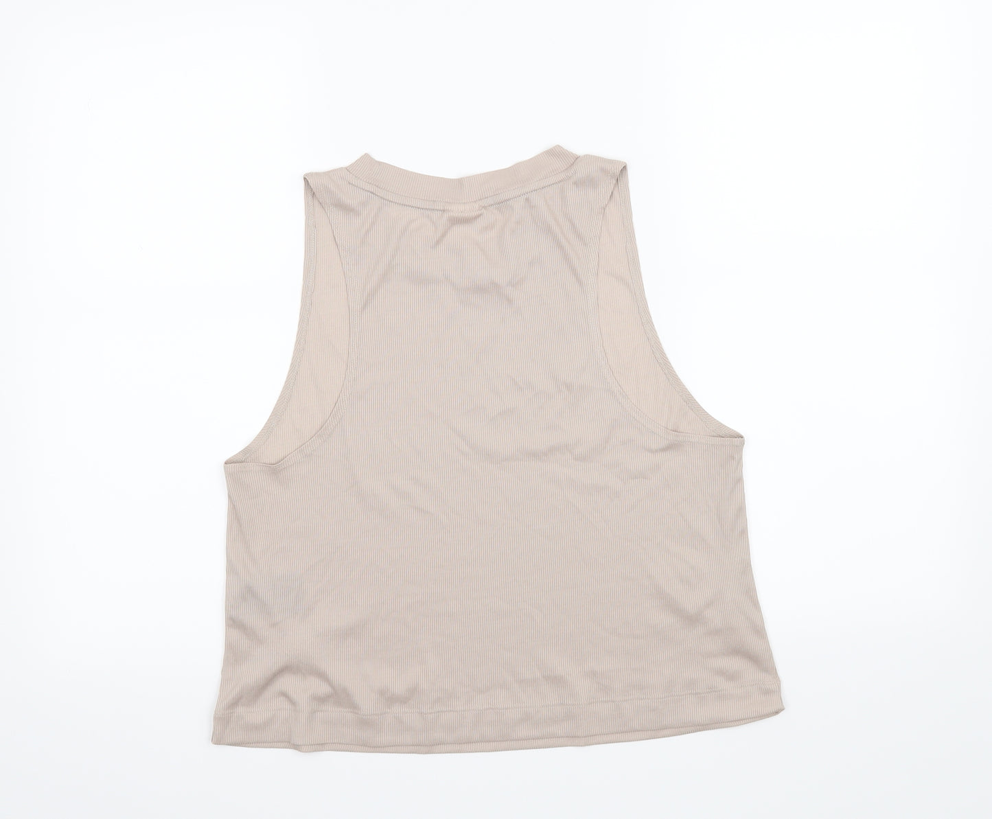 H&M Womens Beige   Basic Blouse Size M