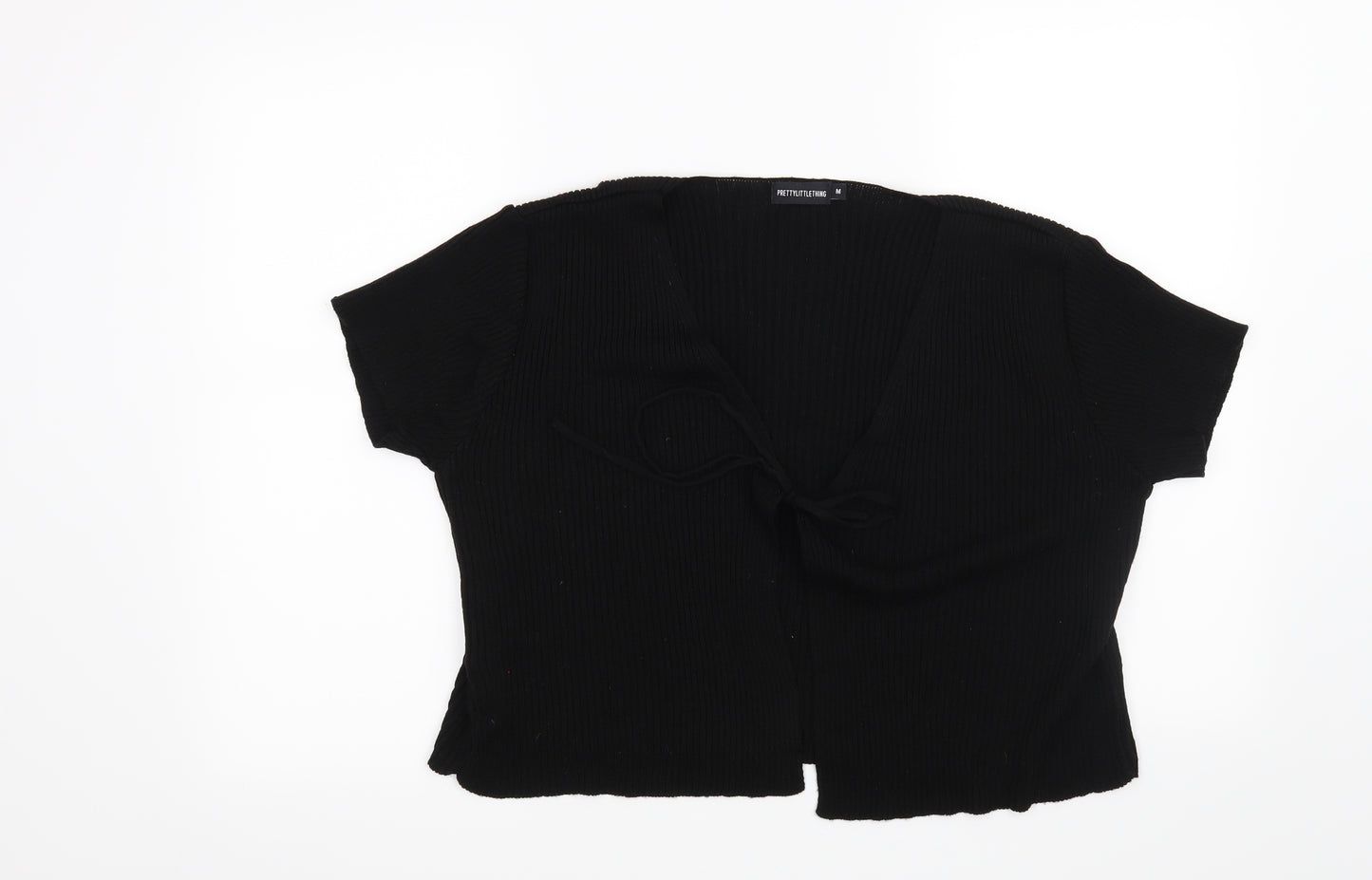 Pretty Little Thing Womens Black   Cardigan Jumper Size M