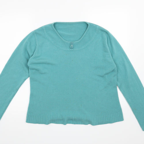 Preworn Womens Blue   Pullover Jumper Size 2XL