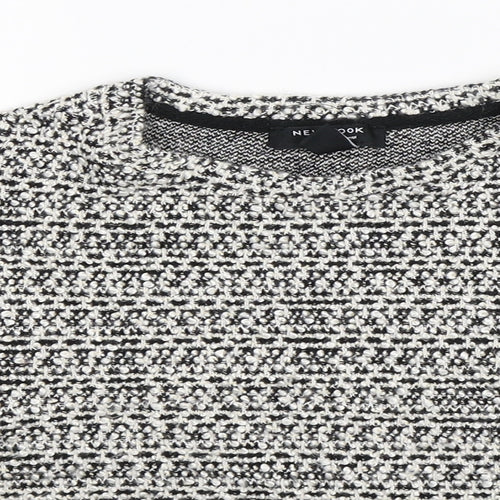 New Look Girls Grey  Knit Pullover Jumper Size 14-15 Years