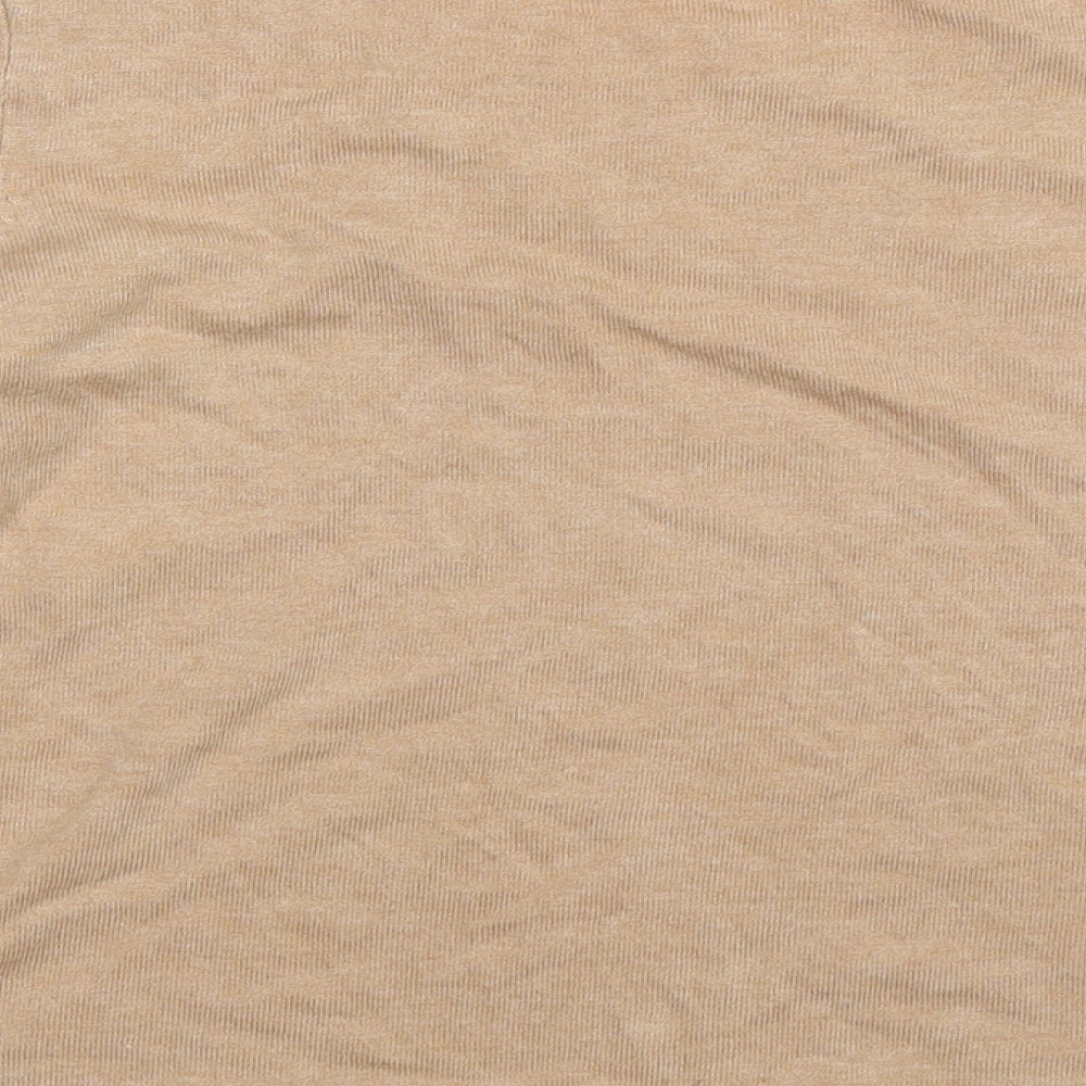 Marks and Spencer Womens Beige  Knit Pullover Jumper Size 18
