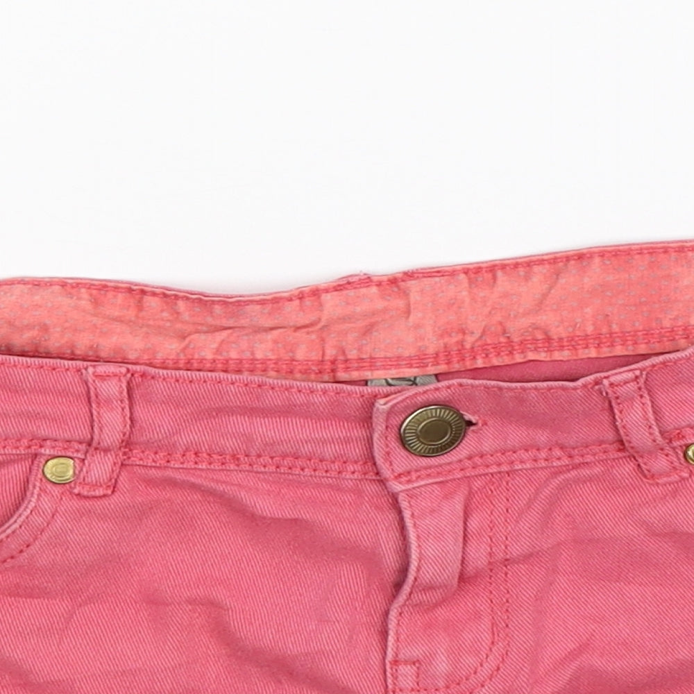Denim Co Womens Pink  Denim Hot Pants Shorts Size 10