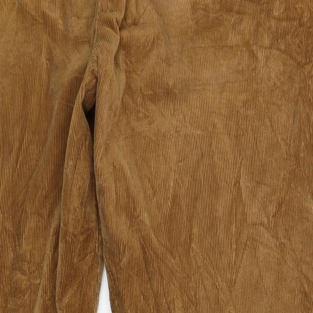 Blue Harbour Mens Brown  Corduroy Trousers  Size 40 L31 in