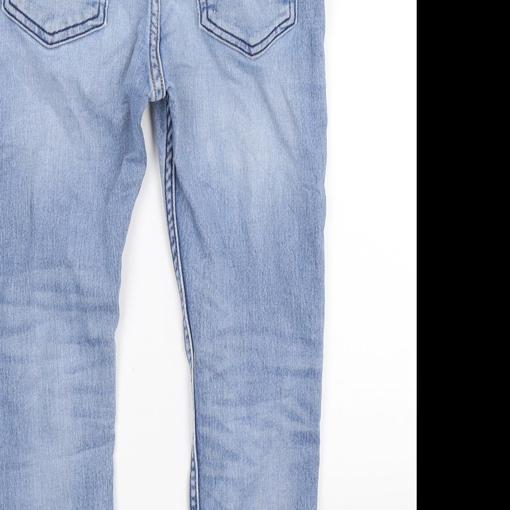 H&M Boys Blue  Denim Jegging Jeans Size 6-7 Years