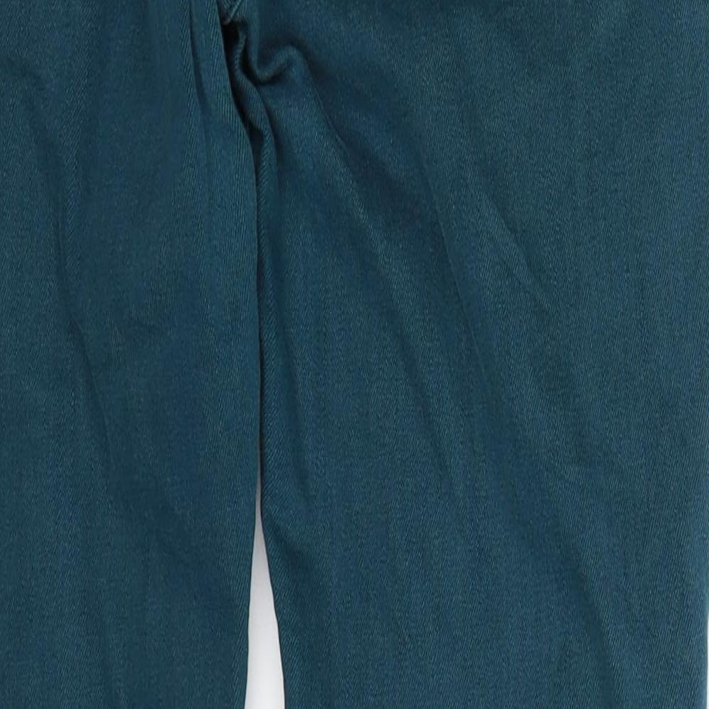 Marks and Spencer Womens Blue  Denim Straight Jeans Size 12 L29 in