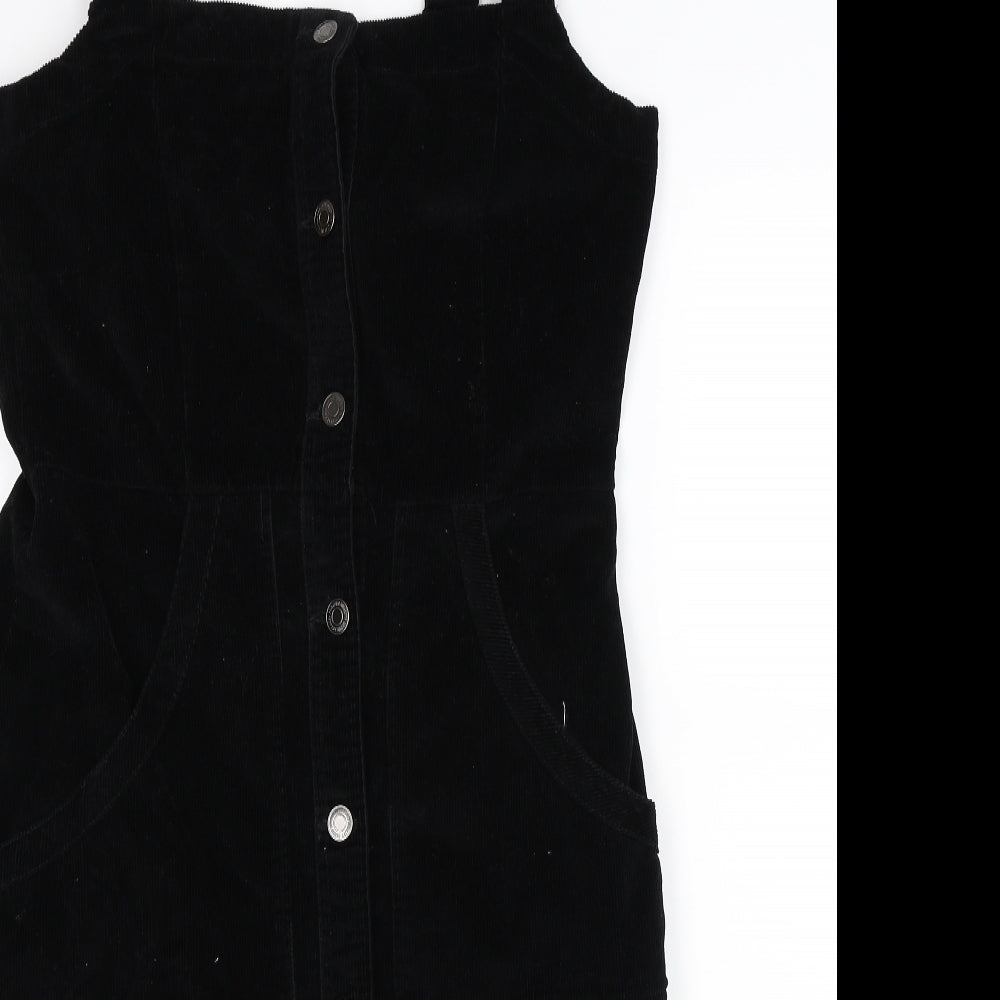 VERO MODA Womens Black  Corduroy Bodycon  Size L