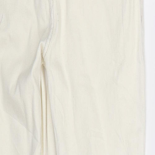 NEXT Womens White  Denim Skinny Jeans Size 8 L30 in