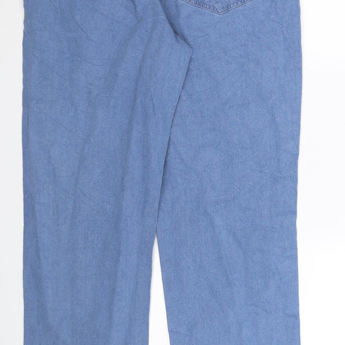 Atlas Mens Blue  Denim Bootcut Jeans Size L L34 in