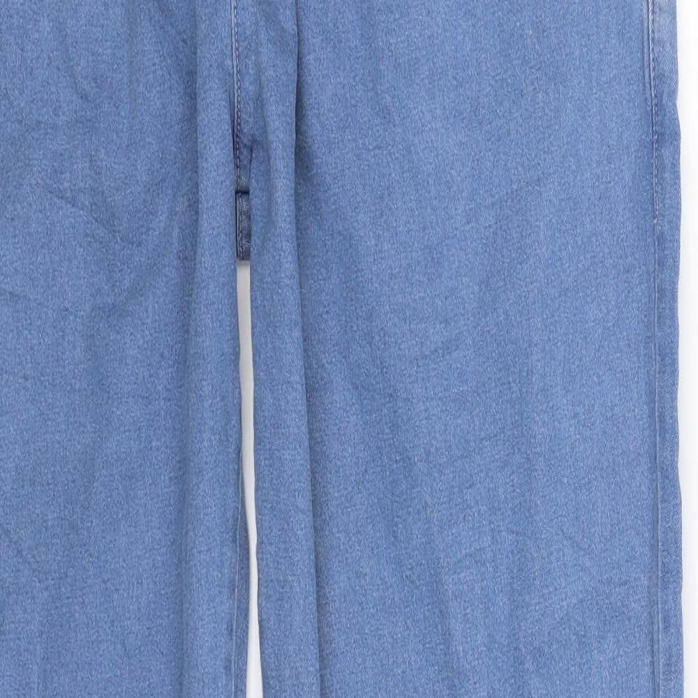 Atlas Mens Blue  Denim Bootcut Jeans Size L L34 in