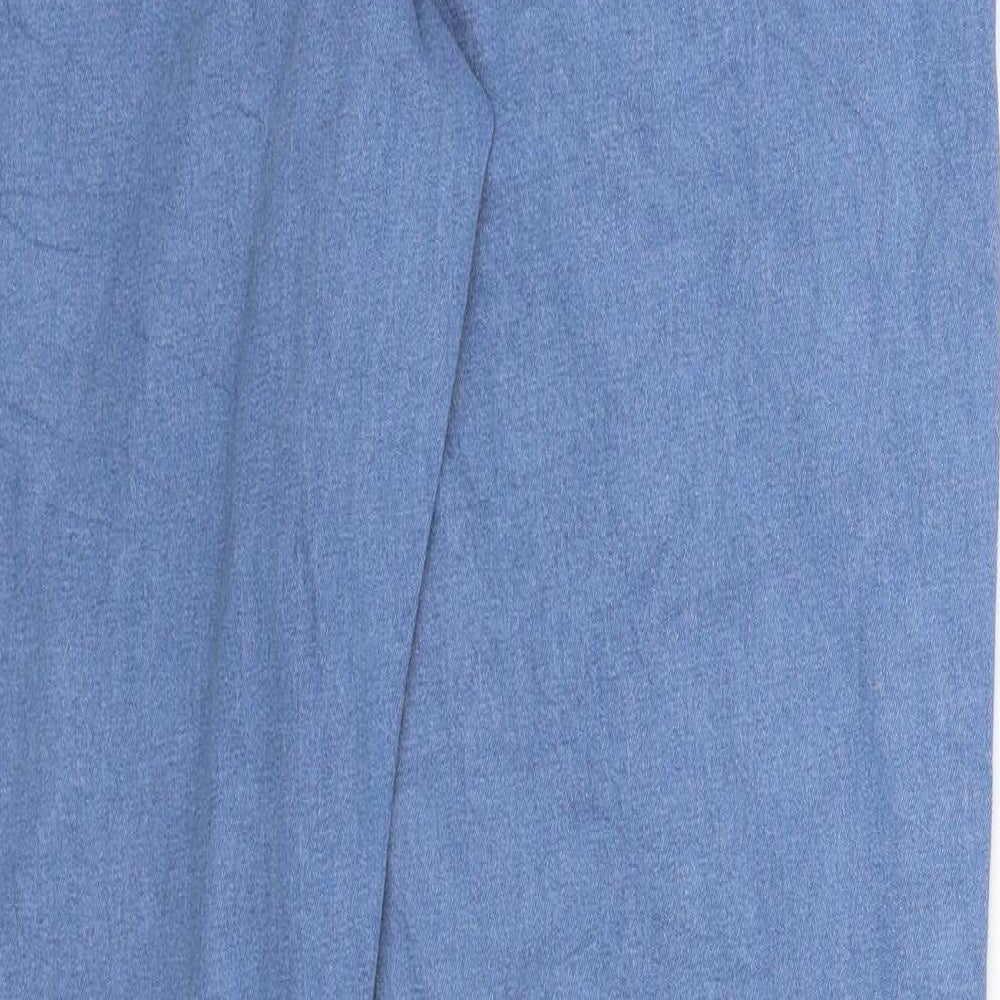 Atlas Mens Blue  Denim Bootcut Jeans Size L L34 in