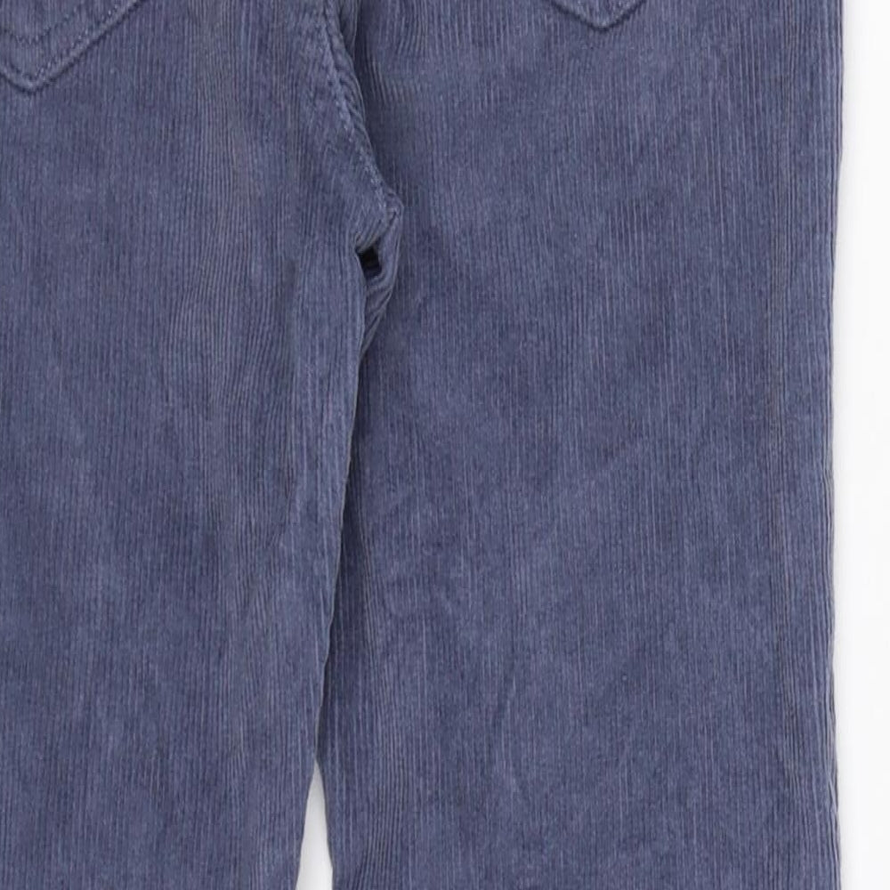 Zara Boys Blue  Corduroy  Trousers Size 10 Years