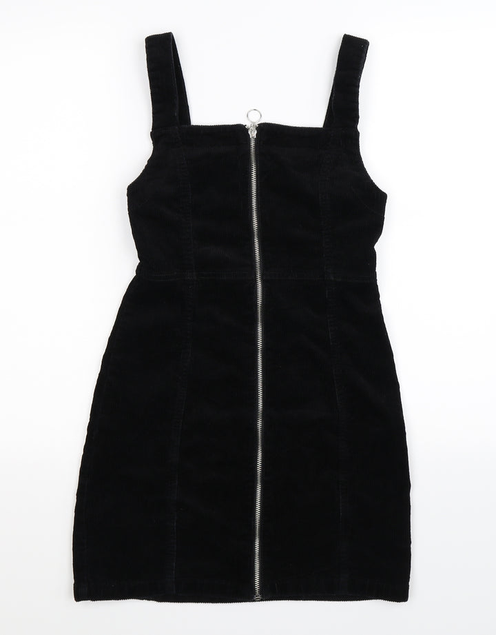 Denim Co Womens Black  Corduroy Mini  Size 6