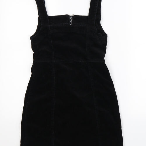 Denim Co Womens Black  Corduroy Mini  Size 6
