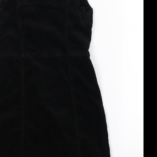 Denim Co Womens Black  Corduroy Mini  Size 6