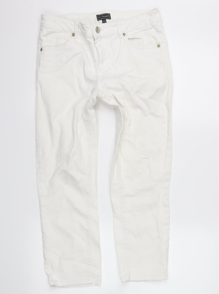 waredenim Womens White Straight Jeans Size 10 L23 in