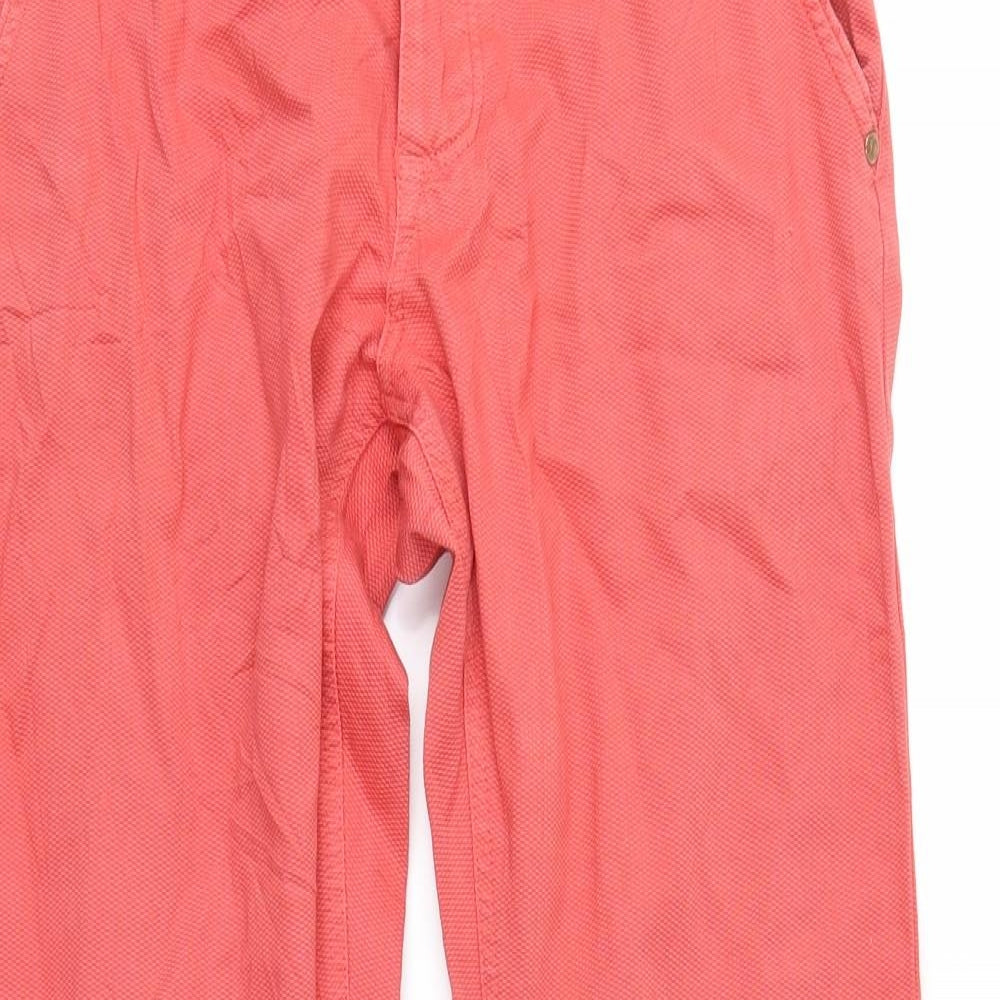 Massimo Dutti Womens Red   Straight Jeans Size 12 L30 in
