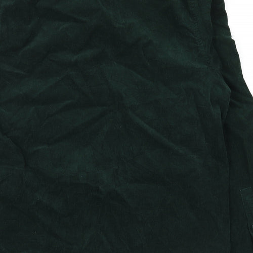 Primark Mens Green  Corduroy  Button-Up Size XL