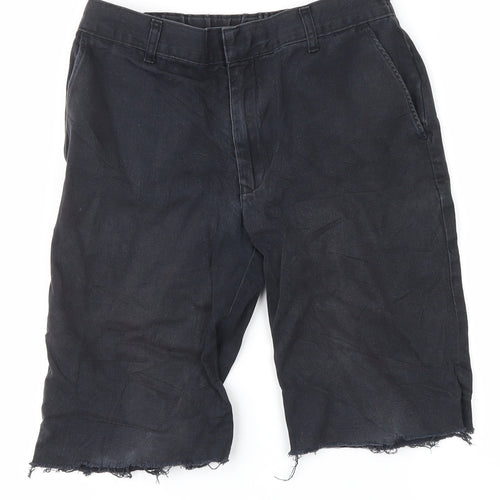 Marks and Spencer Boys Black   Cargo Shorts Size 8-9 Years