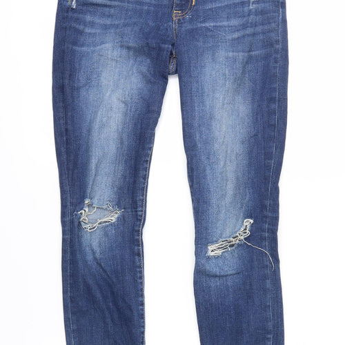 Gap Womens Blue  Denim Skinny Jeans Size 6 L23 in